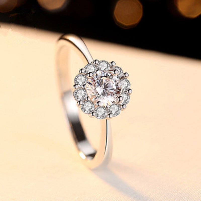 Diamond Simulant Ring