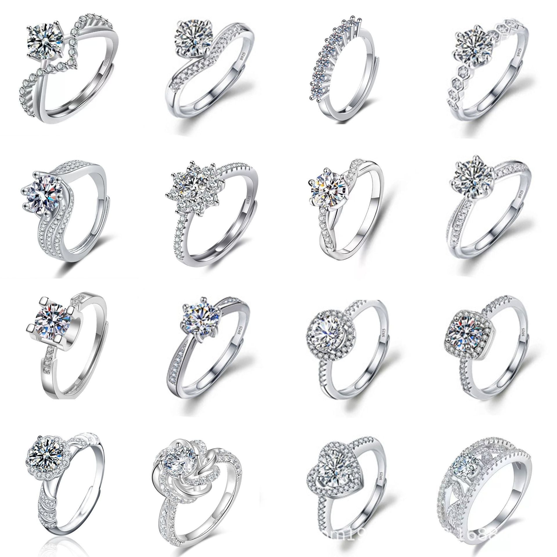 Diamond Simulant Ring
