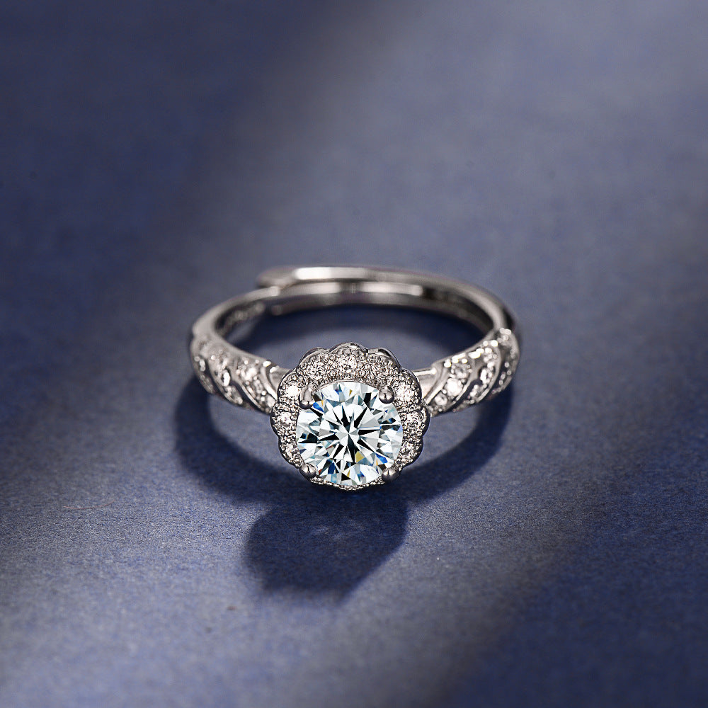 Diamond Simulant Ring