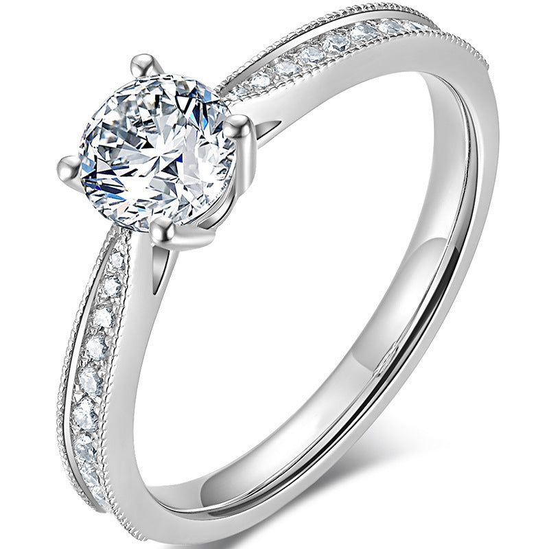 Diamond Simulant Ring