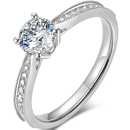 Diamond Simulant Ring