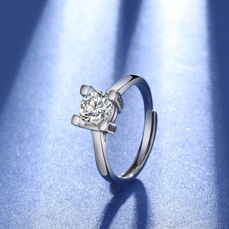 Diamond Simulant Ring