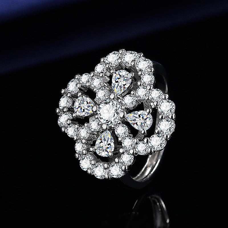 Diamond Simulant Ring