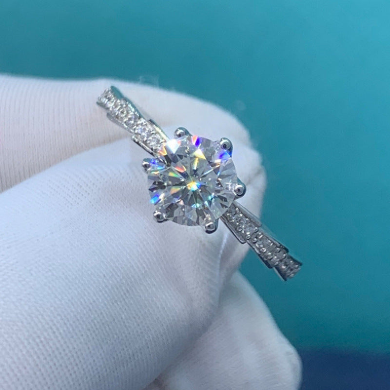 Diamond Simulant Ring