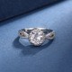 Diamond Simulant Ring
