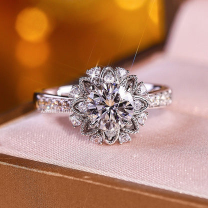 Diamond Simulant Ring