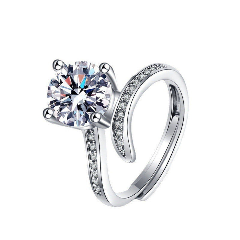 Diamond Simulant Ring