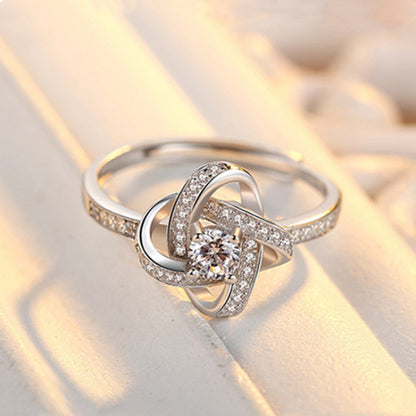 Diamond Simulant Ring