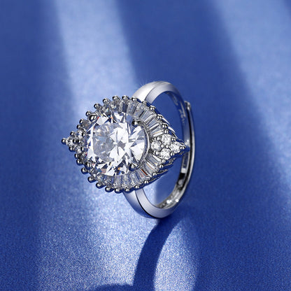 Diamond Simulant Ring