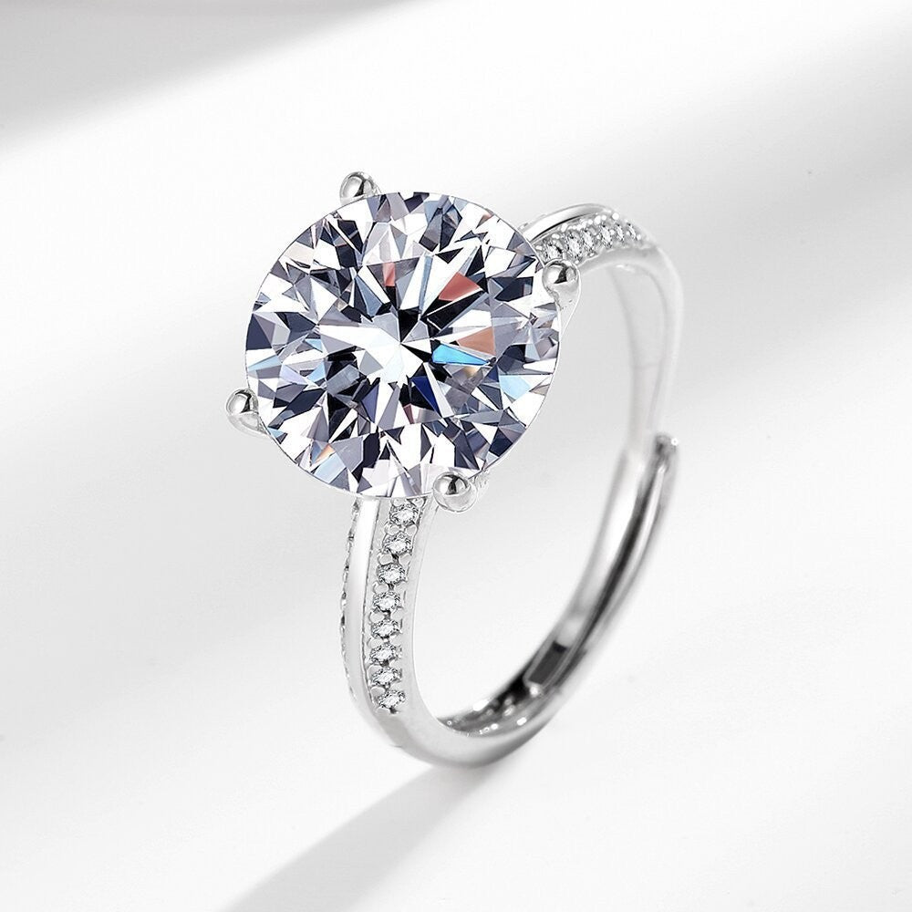 Diamond Simulant Ring