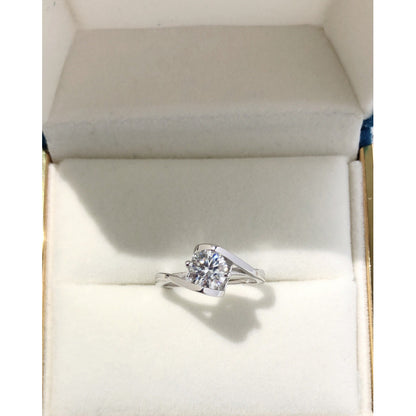 Diamond Simulant Ring