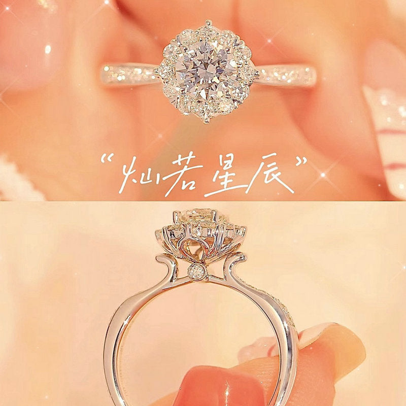 Diamond Simulant Ring
