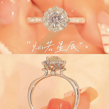 Diamond Simulant Ring