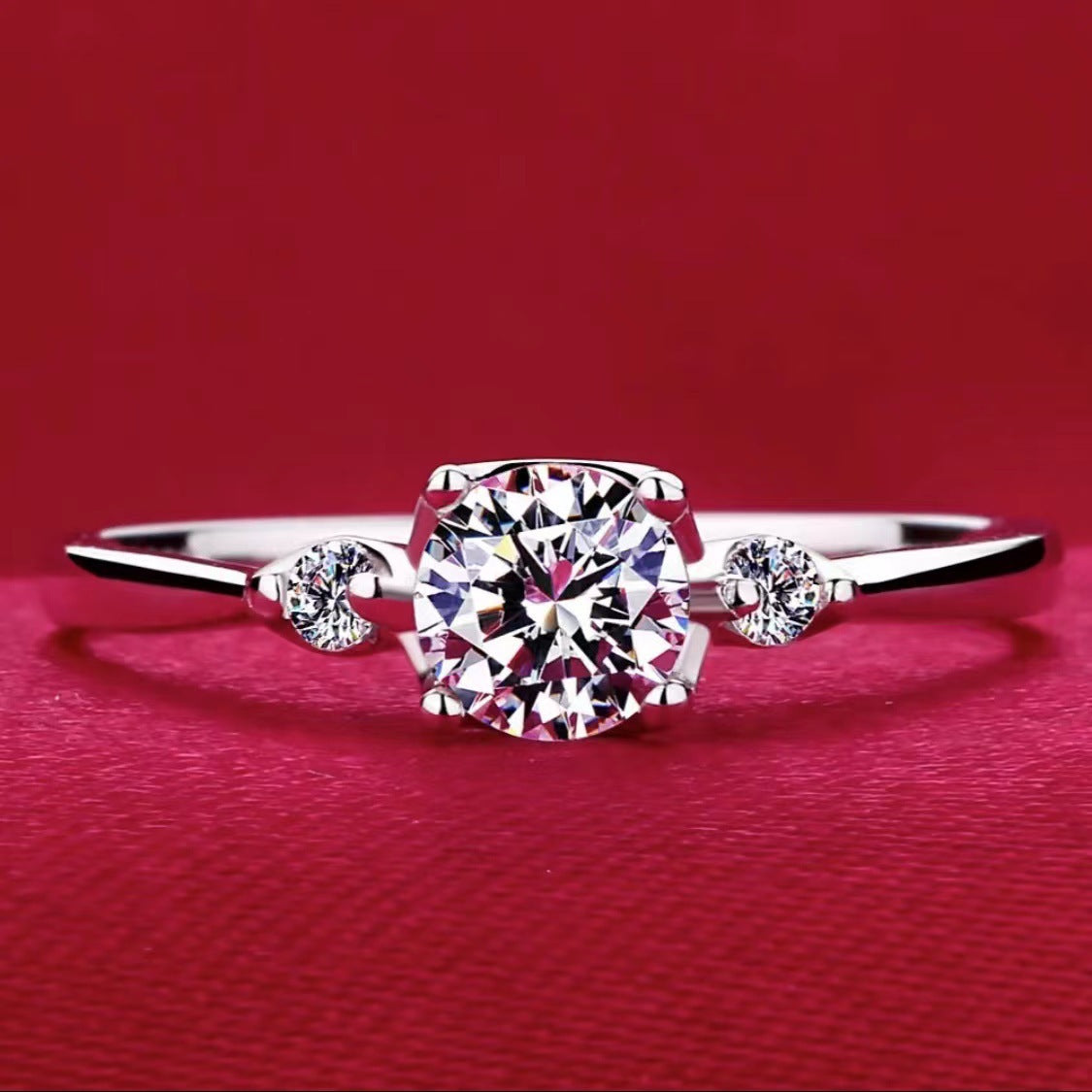 Diamond Simulant Ring