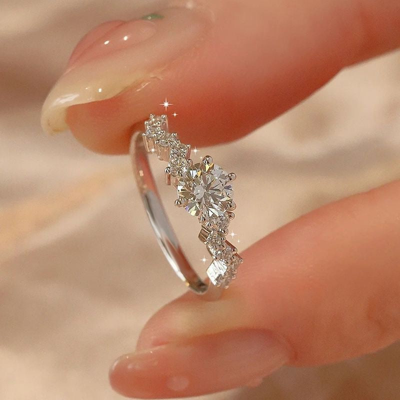 Diamond Simulant Ring