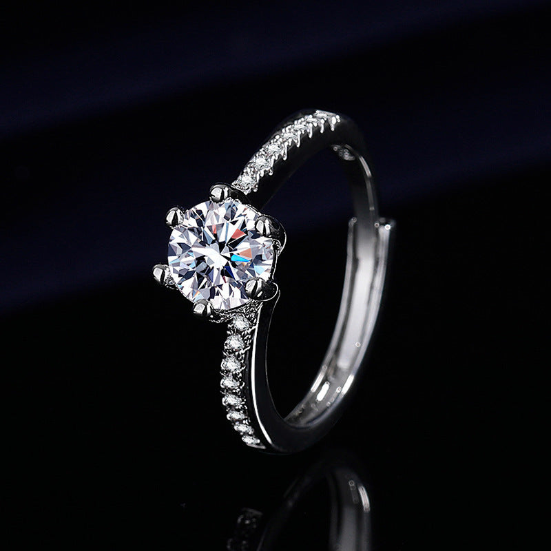 Diamond Simulant Ring