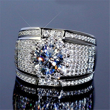 Diamond Simulant Ring