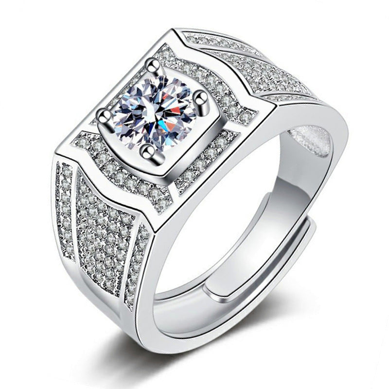 Diamond Simulant Ring