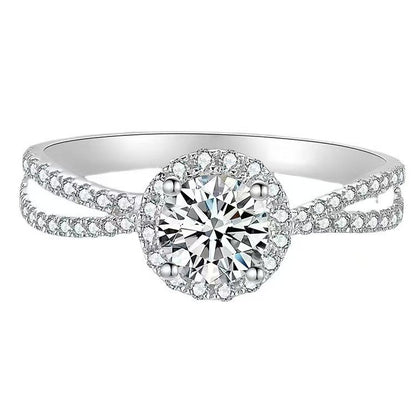 Diamond Simulant Ring