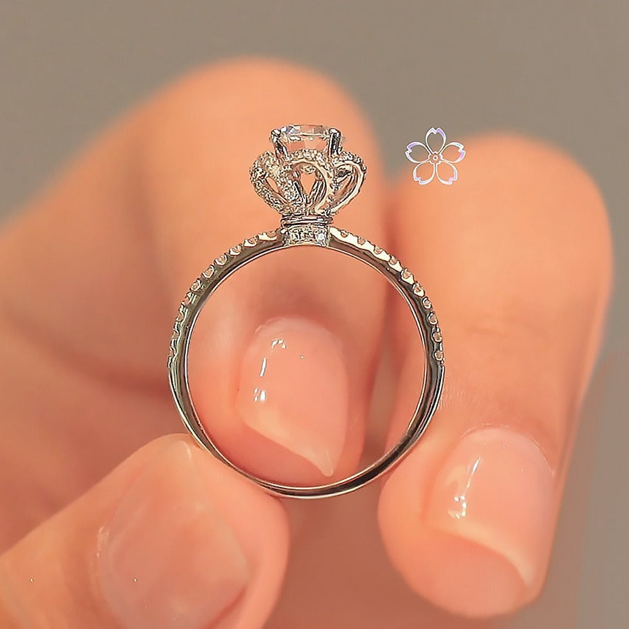 Diamond Simulant Ring