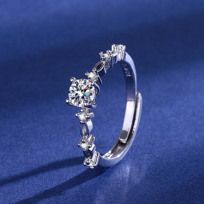 Diamond Simulant Ring