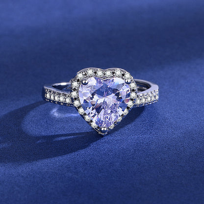 Diamond Simulant Ring