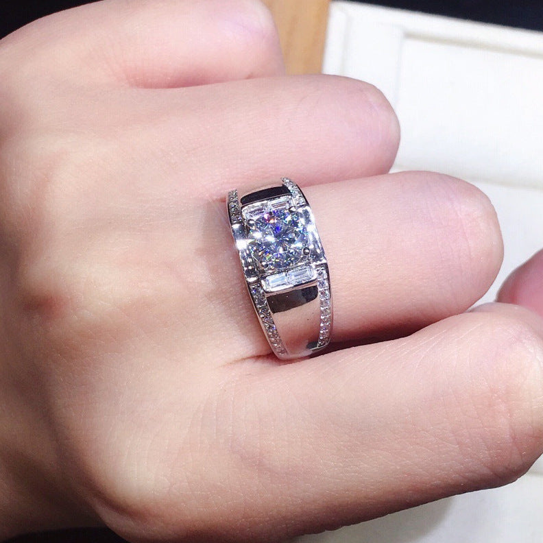 Diamond Simulant Ring