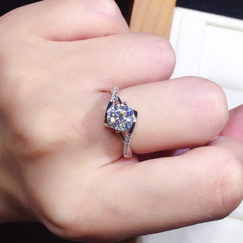Diamond Simulant Ring