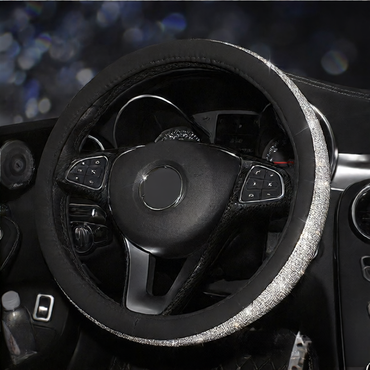 Diamond Steering Wheel Cover