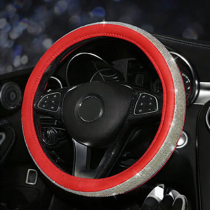 Diamond Steering Wheel Cover