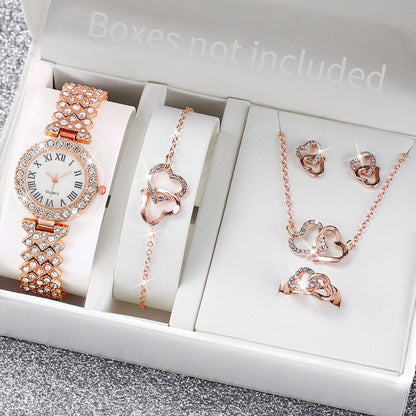 Diamond-studded ladies' watch