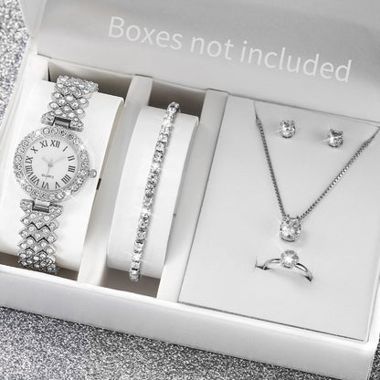 Diamond-studded ladies' watch