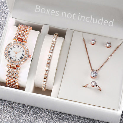 Diamond-studded ladies' watch
