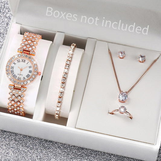Diamond-studded ladies' watch