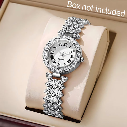 Diamond-studded ladies' watch