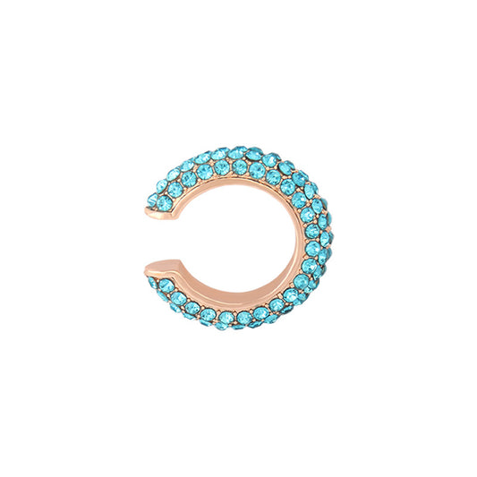 Diamond-studded vintage earrings