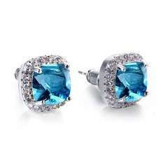 Diamond Zircon Ear Studs