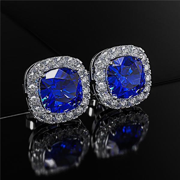 Diamond Zircon Ear Studs