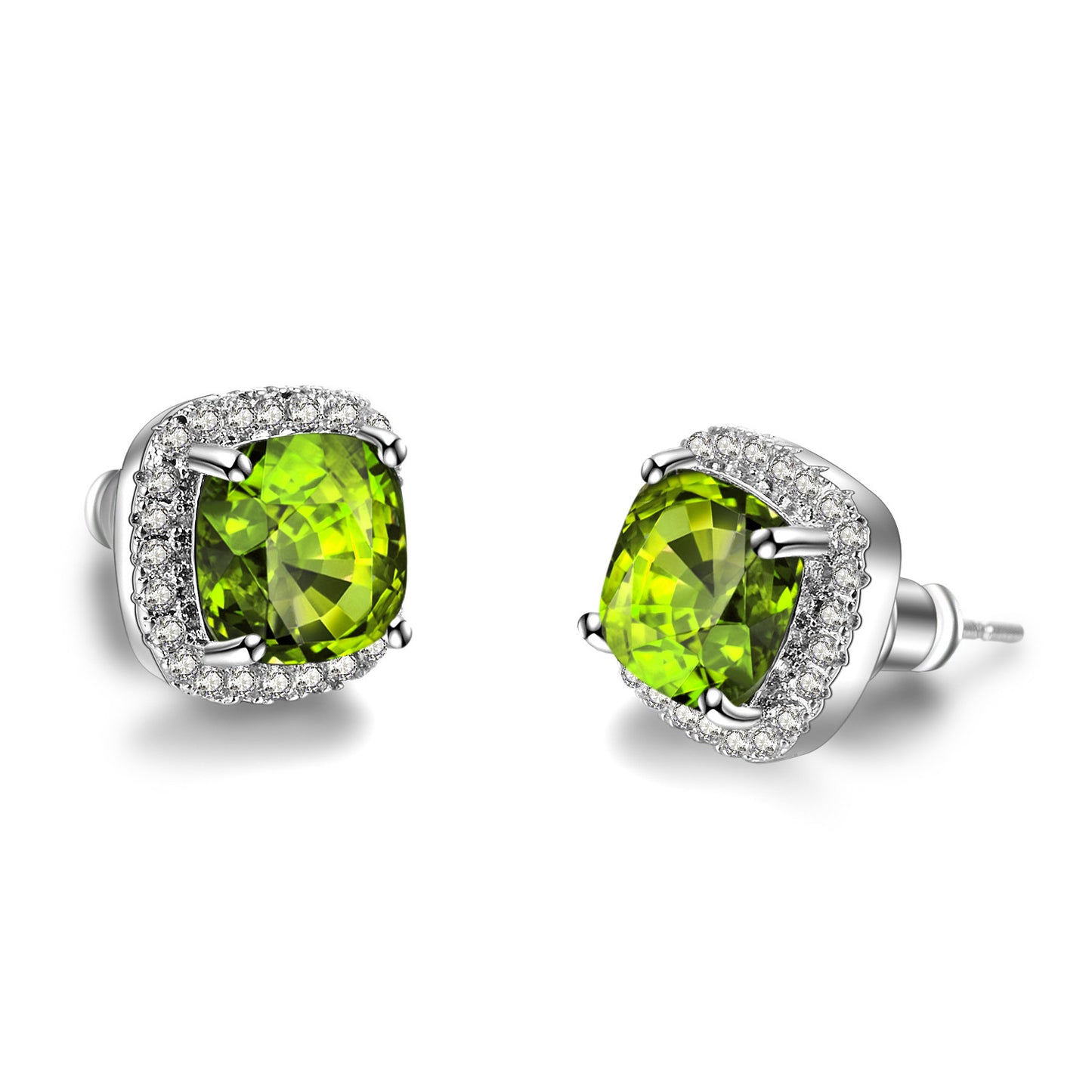 Diamond Zircon Ear Studs