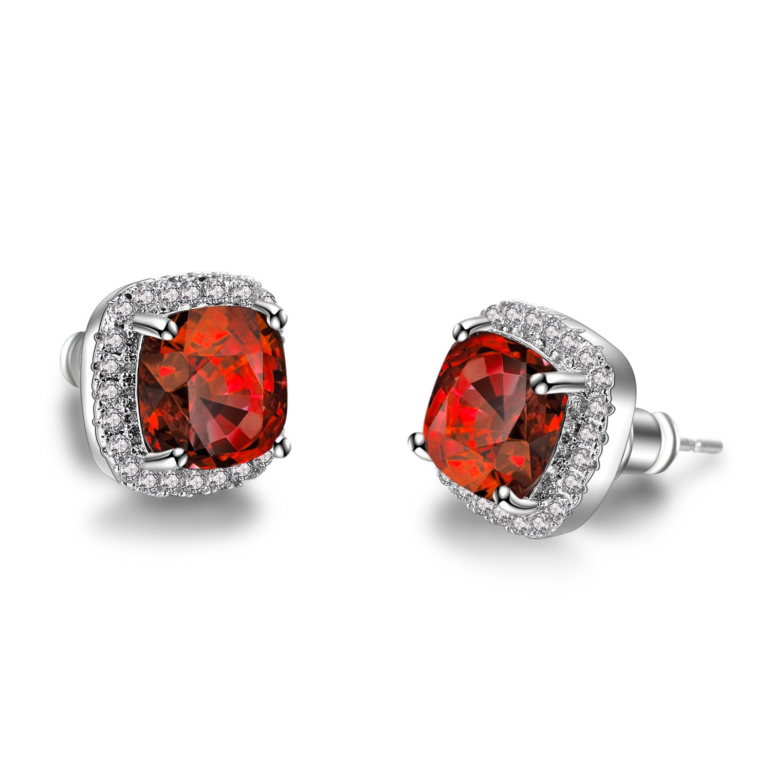Diamond Zircon Ear Studs