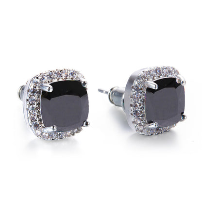 Diamond Zircon Ear Studs