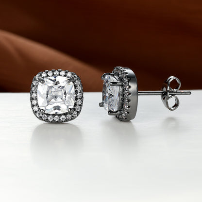 Diamond Zircon Ear Studs
