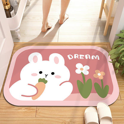 Diatom Mud Absorbent Bathroom Mat