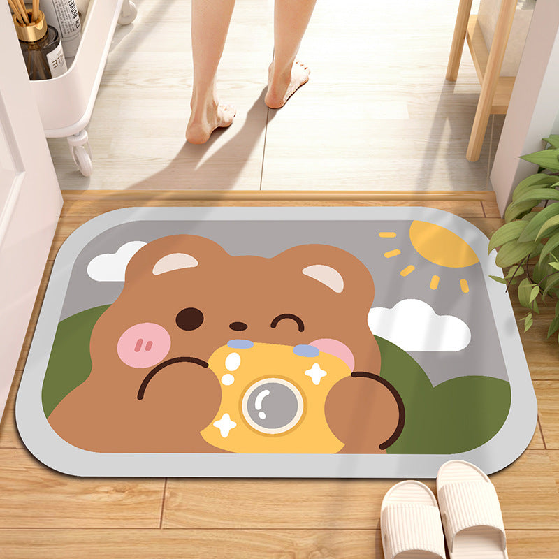 Diatom Mud Absorbent Bathroom Mat