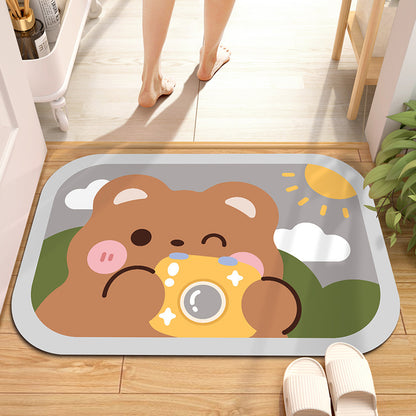 Diatom Mud Absorbent Bathroom Mat