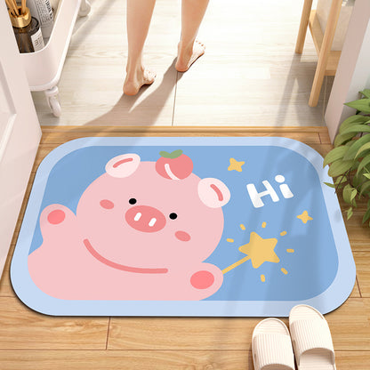 Diatom Mud Absorbent Bathroom Mat