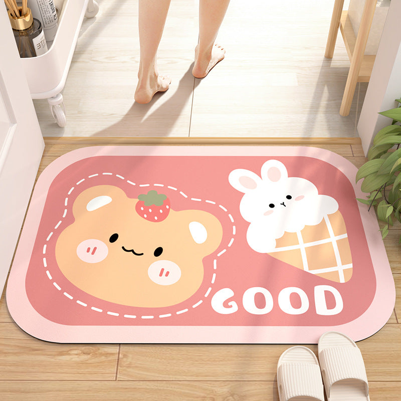 Diatom Mud Absorbent Bathroom Mat