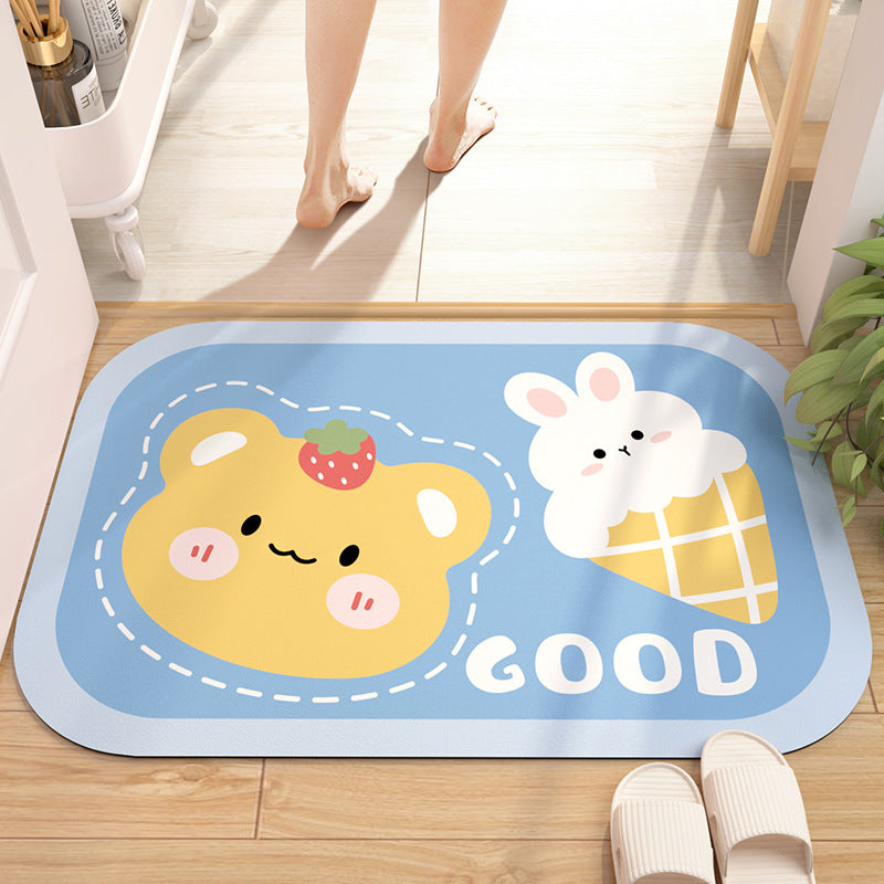 Diatom Mud Absorbent Bathroom Mat