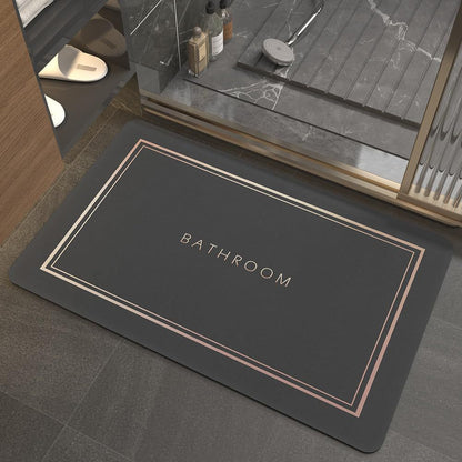 Diatom mud absorbent mat