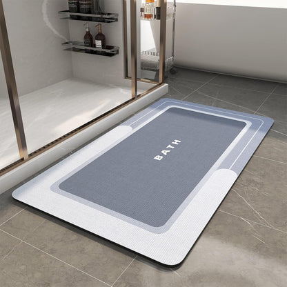 Diatom mud absorbent mat